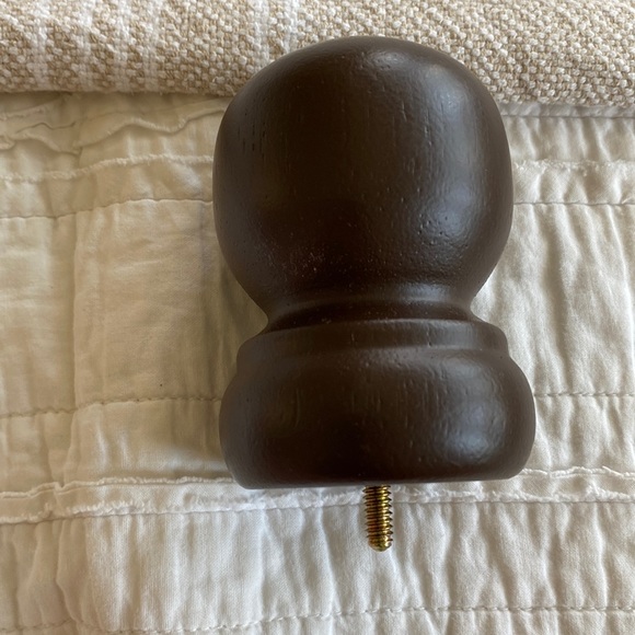Pottery Barn Wood Umbrella Finial - Picture 1 of 4
